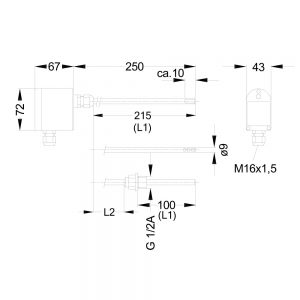 Kanaltemperaturmessumformer MINI90P kon 1000x1000 300x300 - Mehrbereichsmessumformer MINI90