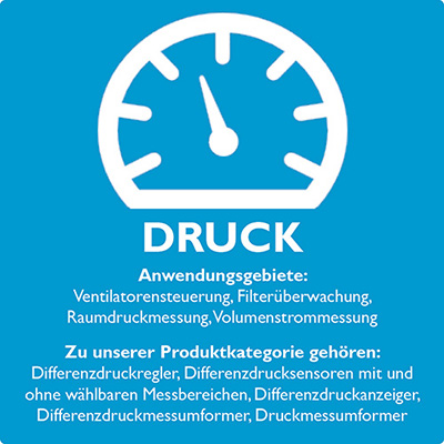 Produktkategoriebild: DIFFERENZDRUCK-Logo + Kategoriebeschreibung / Produktübersicht