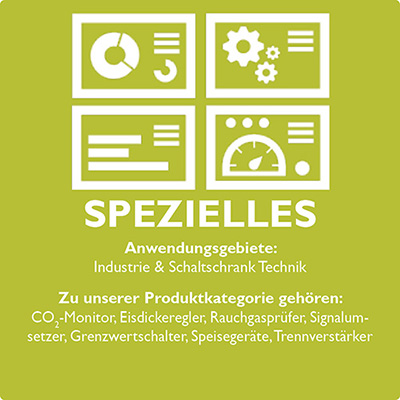 Produktkategoriebild: SPEZIELLES-Logo + Kategoriebeschreibung / Produktübersicht
